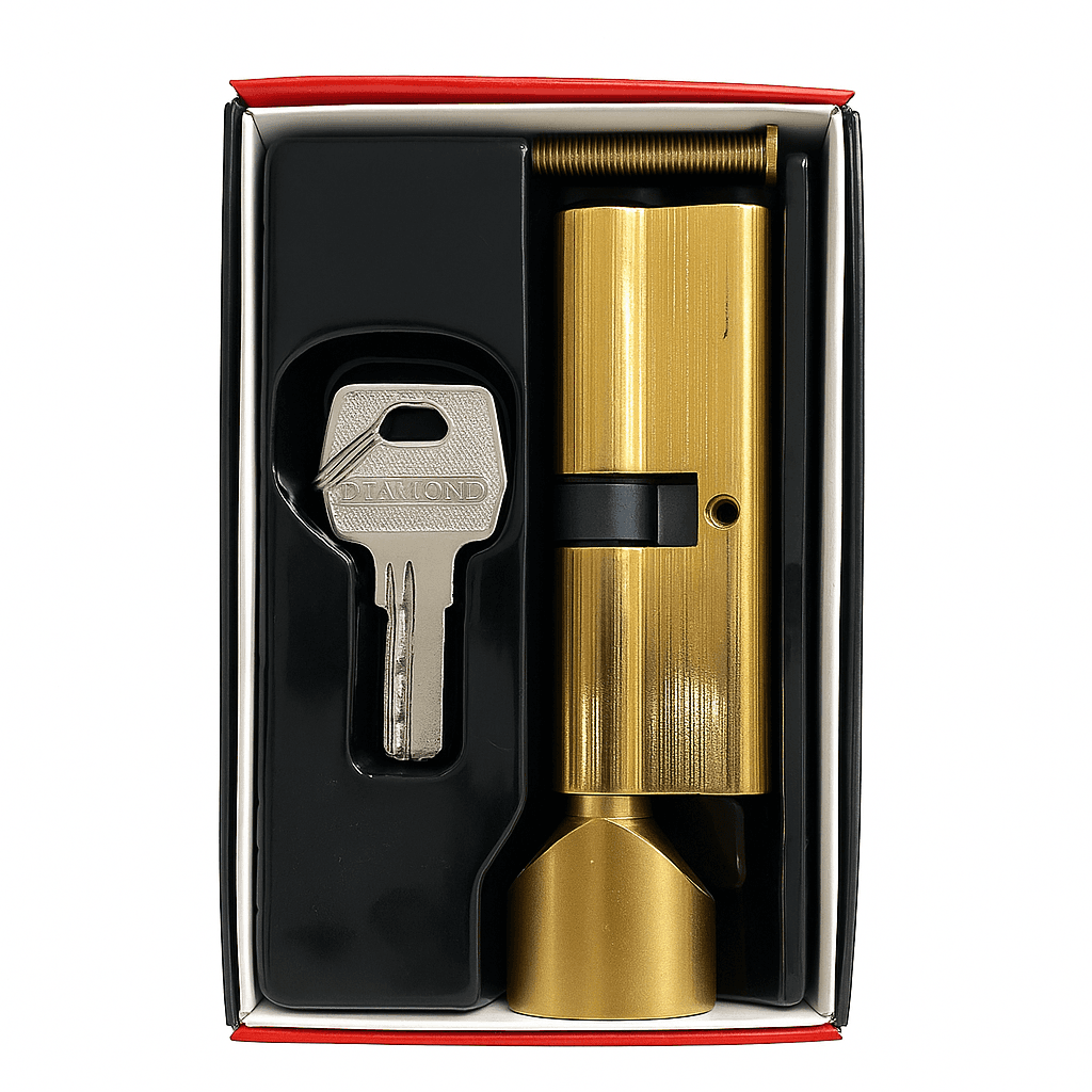 Cylinder Zasholka Golden 90mm Diamond D-103G
