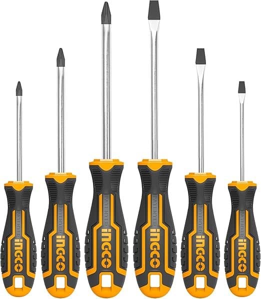 Screwdriver set 6 pieces Ingco HKSD0628