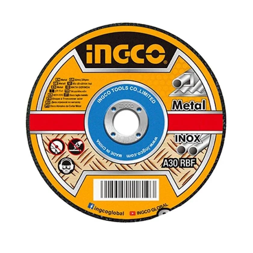 Металлический режущий диск 115x1,2 мм Ingco MCD121152