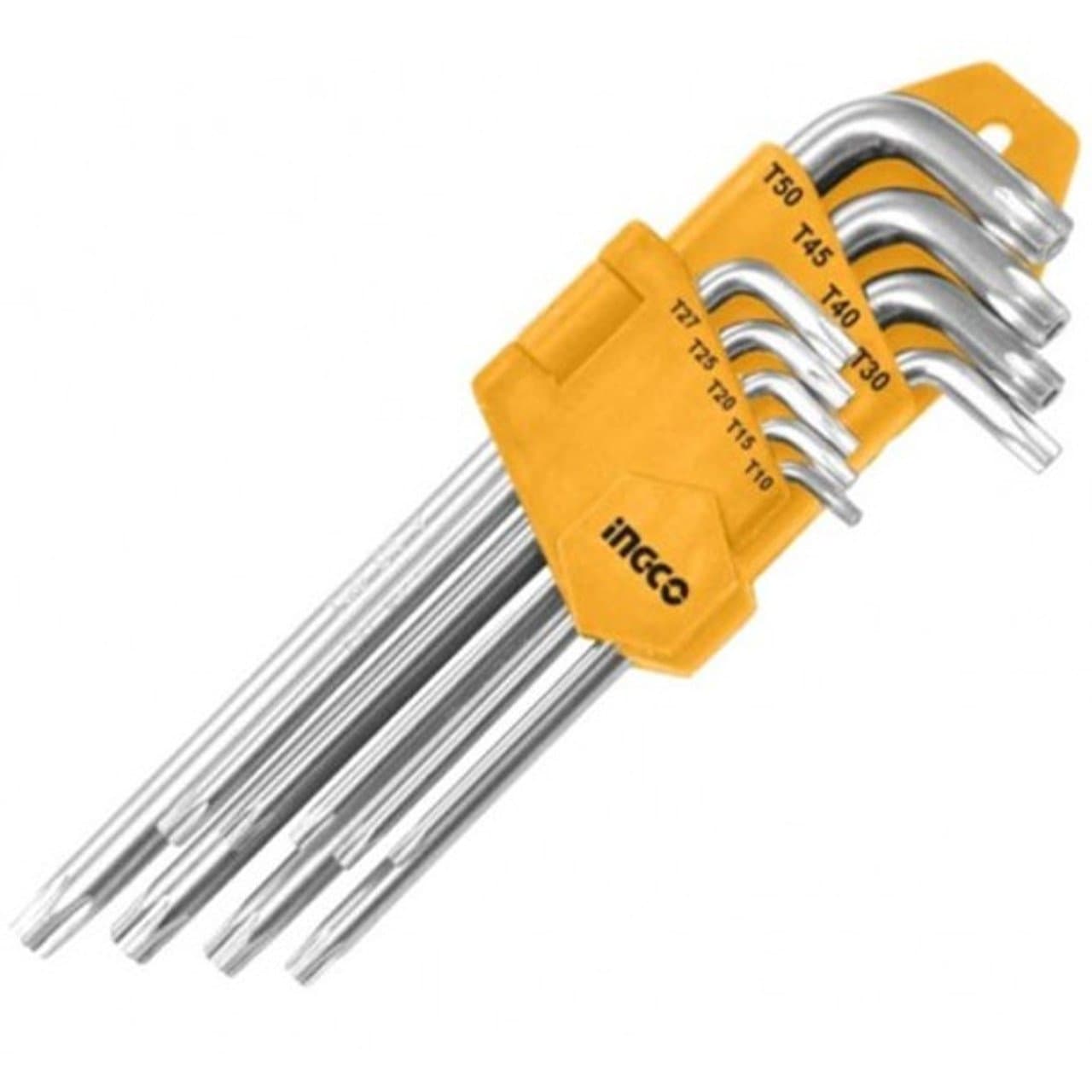 Star Key Set T10-T50 Ingco HHK13091