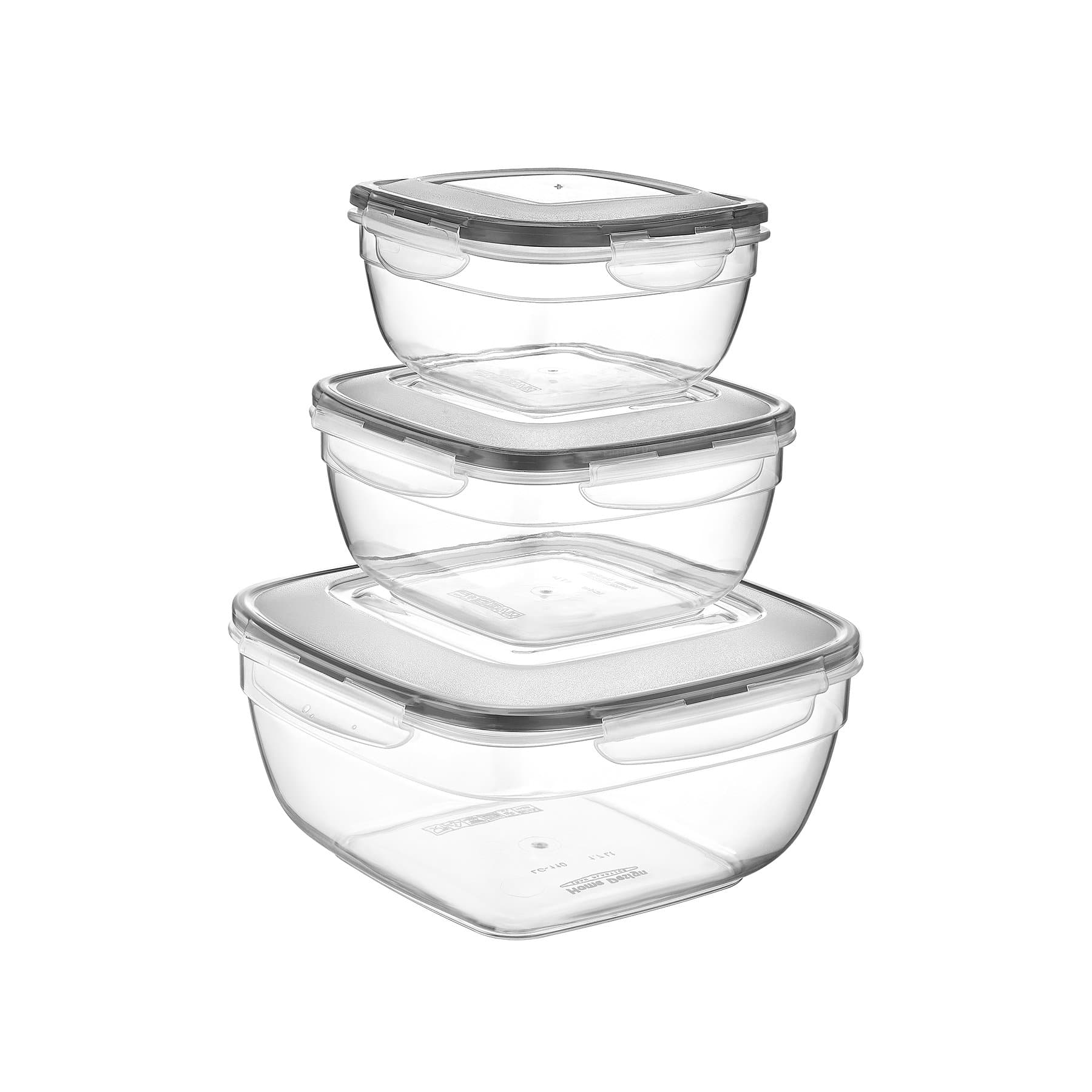 Fresh Storage Pot 3llu Set Irakplastic LC300