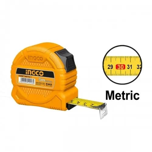 Метр желтый 5M Knoped Ingco