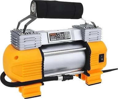 Машинный компрессор 12V 18A Ingco AAC2508