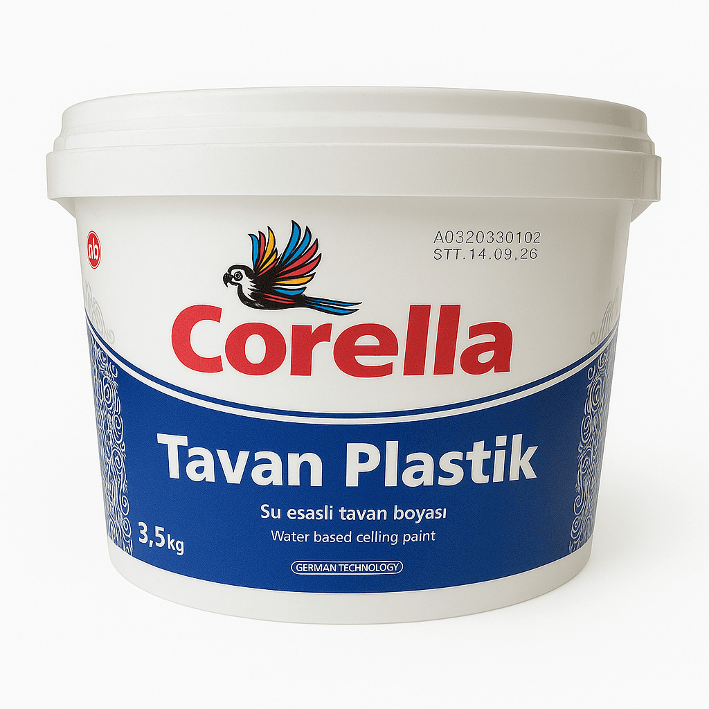 Потолочная пластиковая краска 3,5 кг Corella