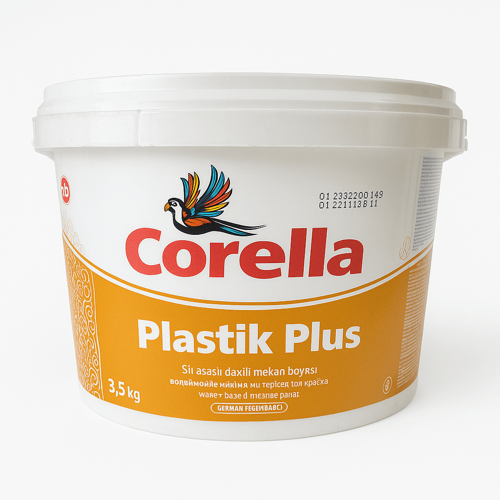 Пластик плюс краска 3,5 кг corella