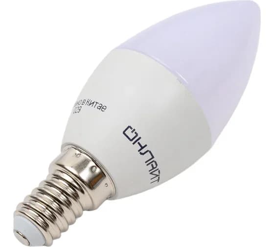 Lamp PROMO OLL-C37 10W 230V 4000k E14 ОНЛАЙТ