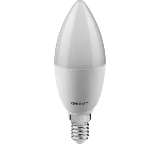 Lamp PROMO OLL-C37 10W 230V 2700k E14 ОНЛАЙТ