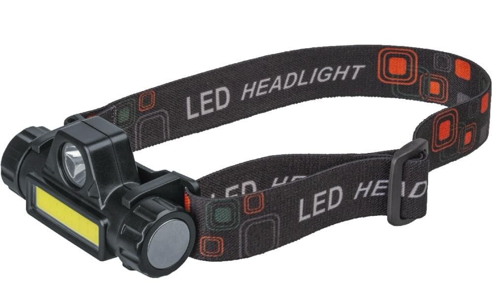 Фонарик NPT-H25-ACCU 1CREE LED 5W+1COB LED3V Навигатор