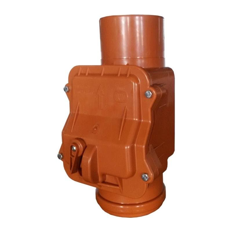 Reverse valve Ø75 metak
