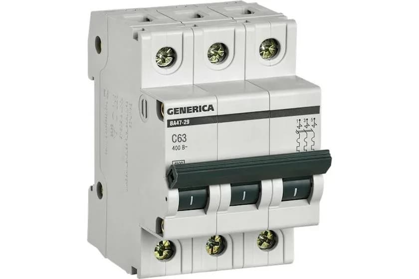 3x63a c Type 4.5ka Automatic BA47-29 Generica BA47-29-3-63