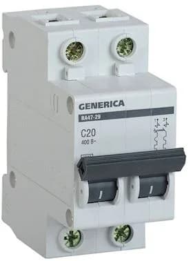 1x32a c Тип 4.5ka Автоматический BA47-29 Generica