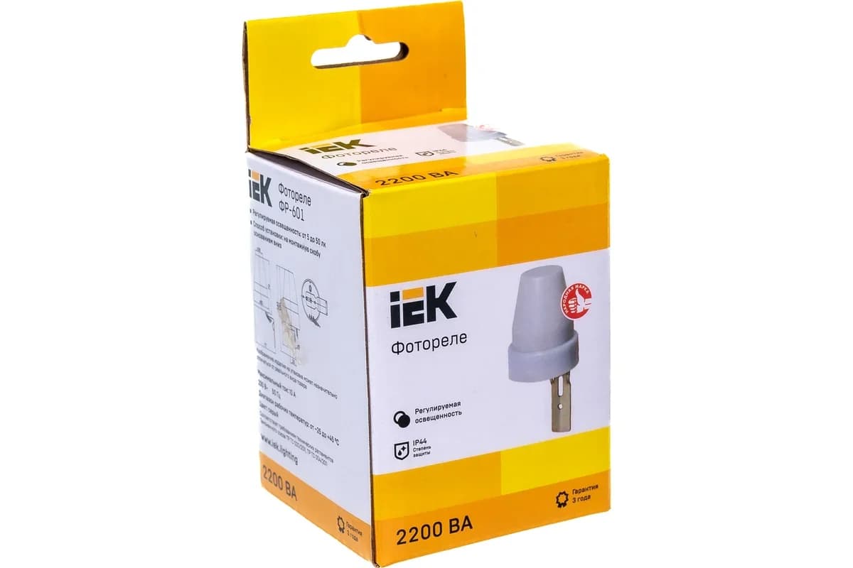 Fotorele FR6012200VА IP44 boz İEK