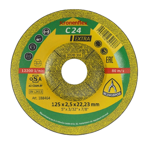 Диско -камень пупок 125 Klingspor 4014855026517