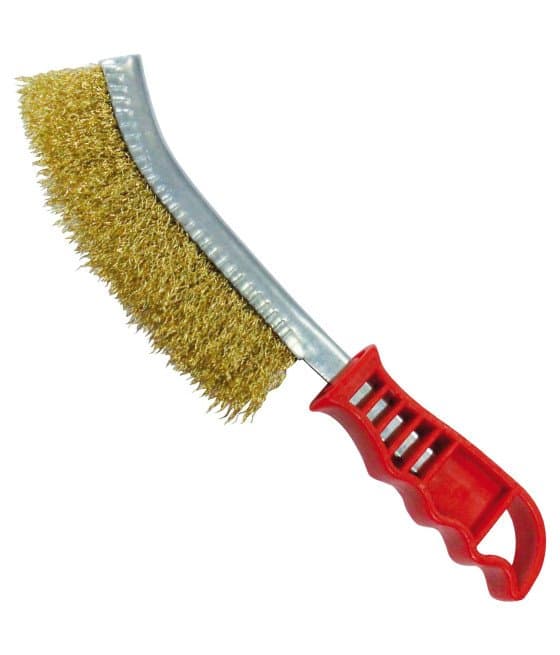 Brush yellow iron