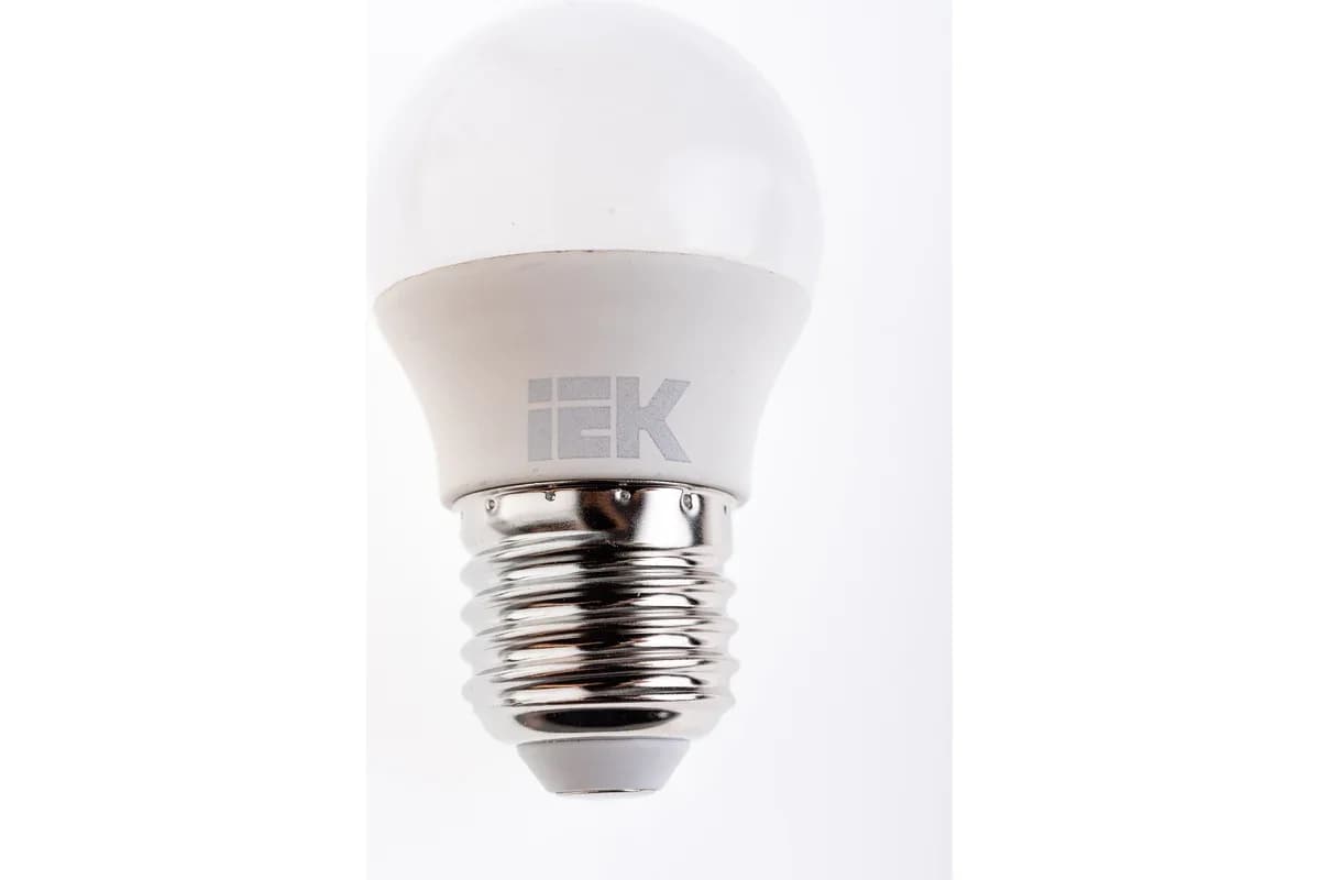 LED E27 Sphere G45 7W 6500K 230V IEK