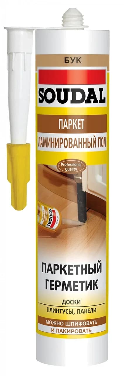 280 ml Parquet Sealant Oak (Dub) Soudal