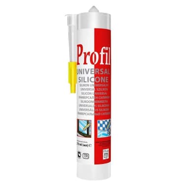 270 ml Universal Silicone transparent Profile soudal