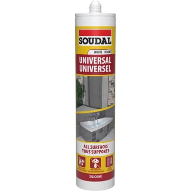 270 мл Универсальный силиконовый профиль Белый Soudal