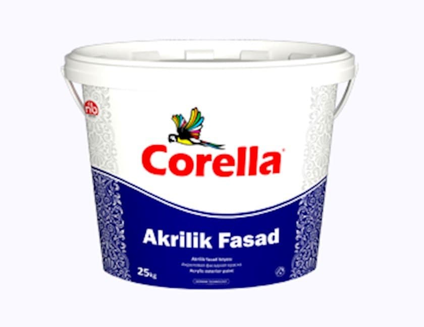 Акриловый фасад RAL-7035 25 кг Corella