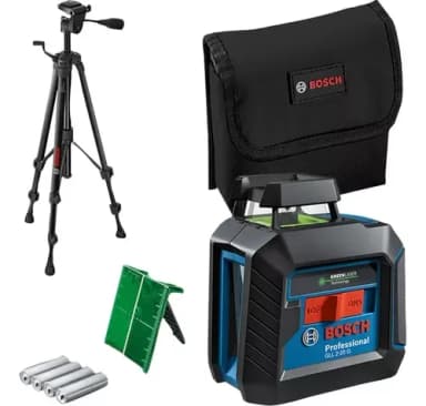 Лазерные весы GLL2-20 G+BT150 BOSCH