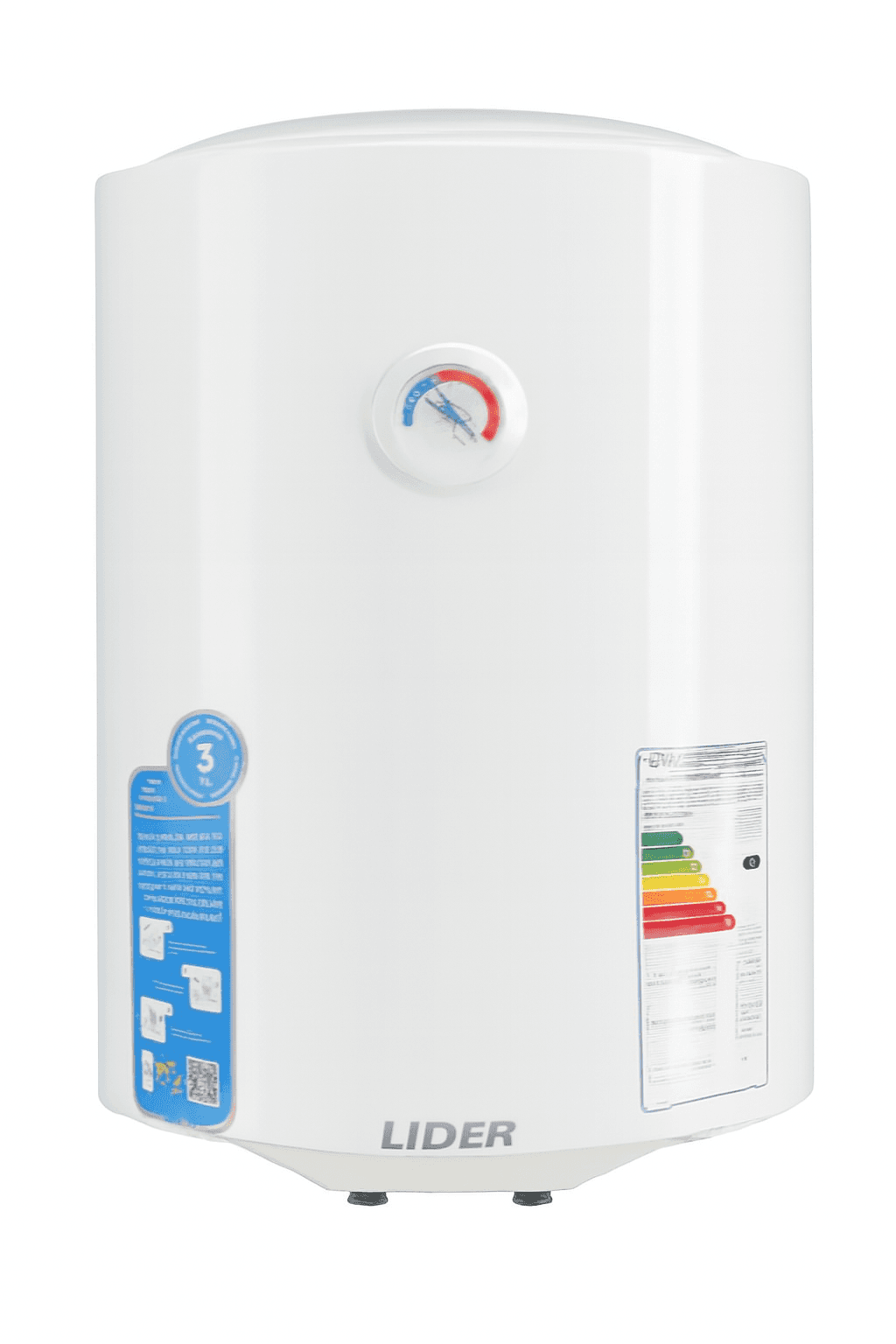 Water Heater 50L 1.5kw White Lider L WH 1.5 50