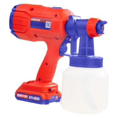 Sprey tapançası batareyalı 20V Emtop