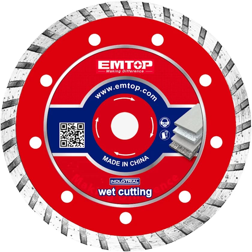 Diamond Disk Ultranazic 125x22,2 мм EMTOP EDDCH31251