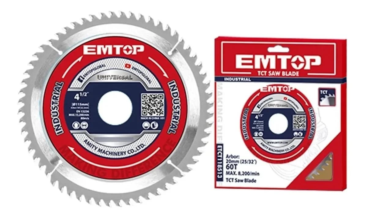 Диск дерево 115 мм emtop etct1111555