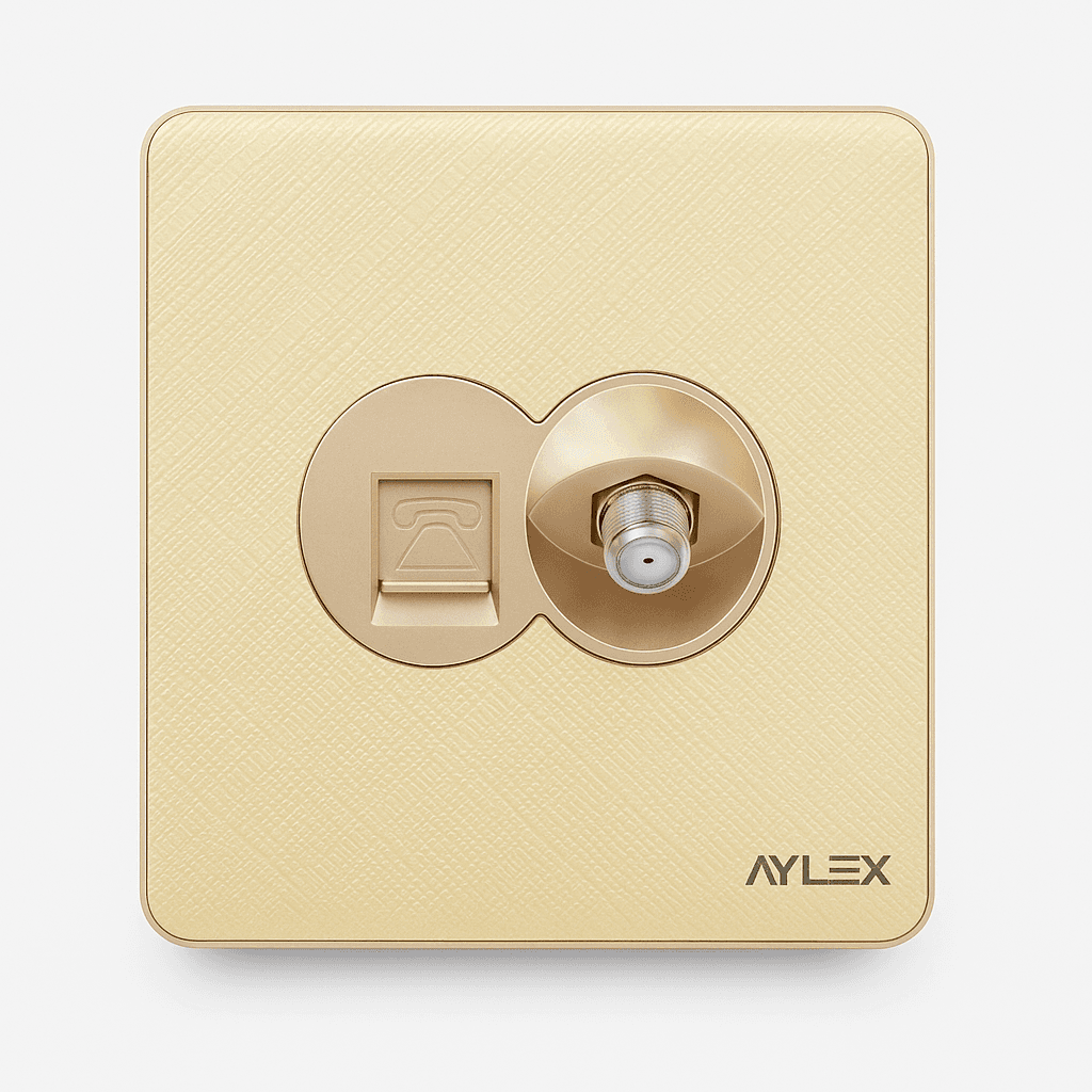 SAT + Phone Slot K2 Acrylic Golden Aylex 1-65