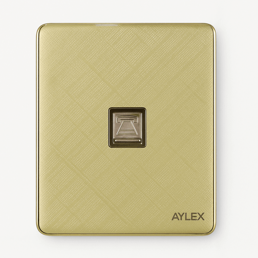 Phone Slot K2 Acrylic Gold Aylex 1-62