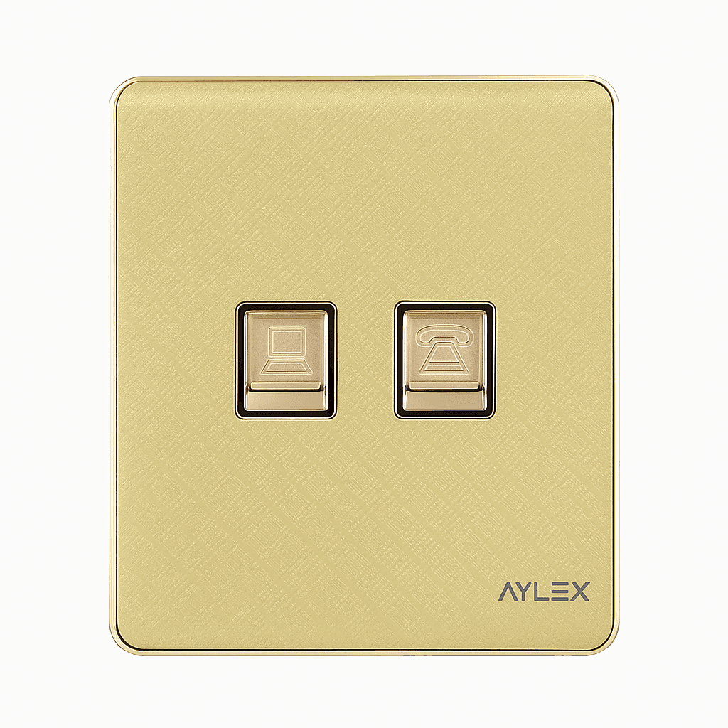 Phone + Computer Slot K2 Acrylic Golden Aylex 1-64
