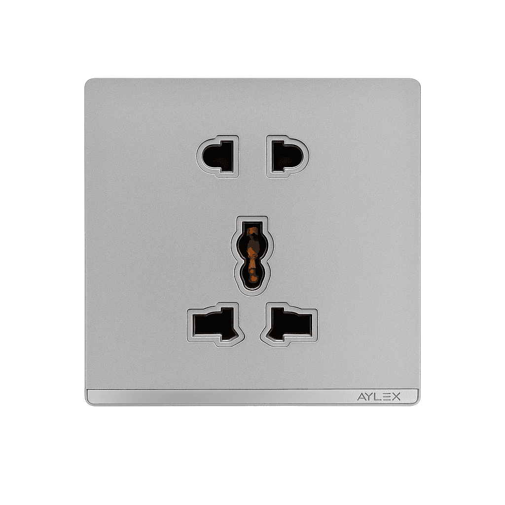 Electric Slot Universal + Simple 16a A4 Gray Aylex 1-23