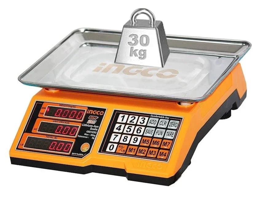 Electronic Scales 33kg Ingco Ces1223