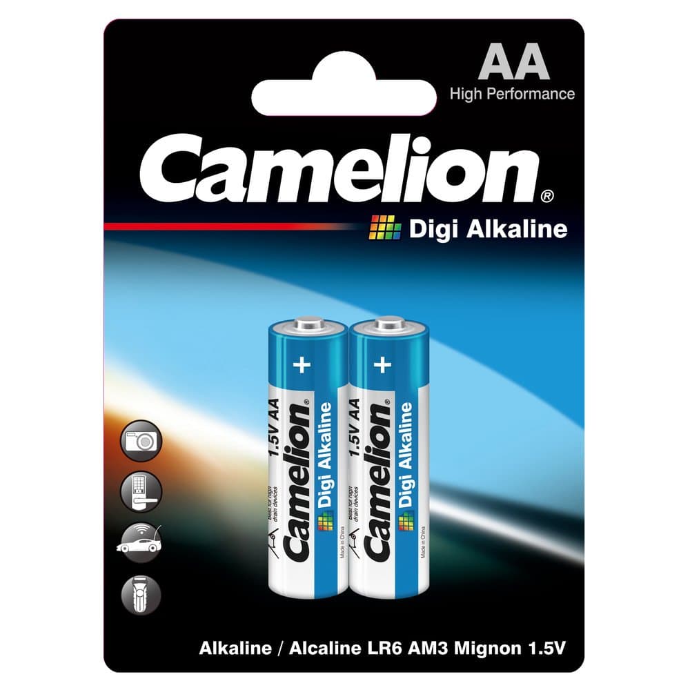 Батарея Digi AA2 Camelion LR6-BP2DG