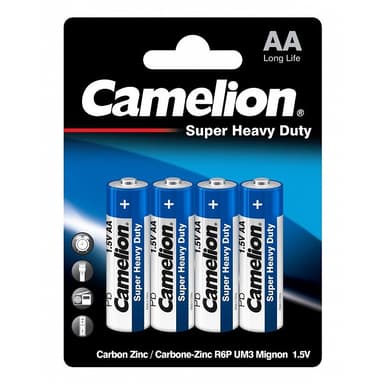 Батарея Blue AA4 Camelion R6P-BP4B