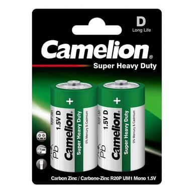 Batareya yaşıl D Camelion