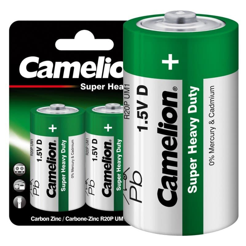 Batareya yaşıl D Camelion