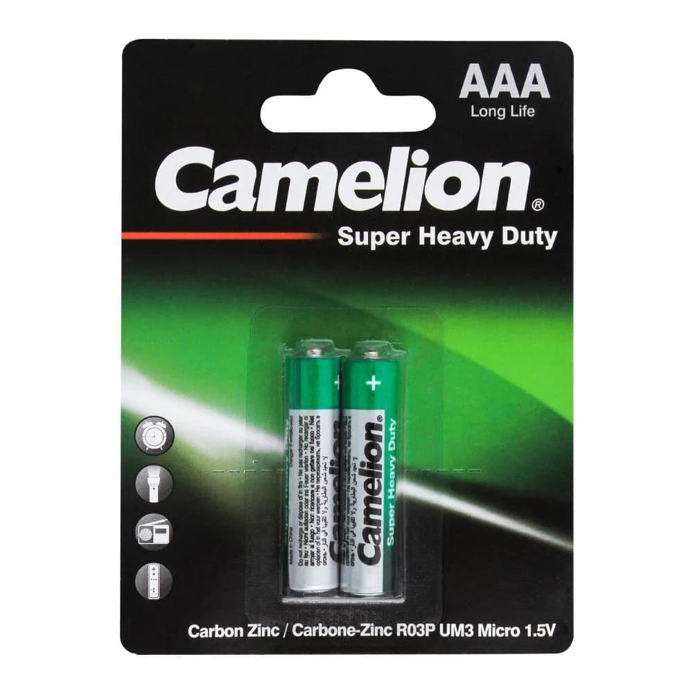 Batareya yaşıl AAA2 Camelion