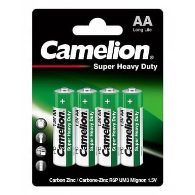 Batareya yaşıl AA4 Camelion