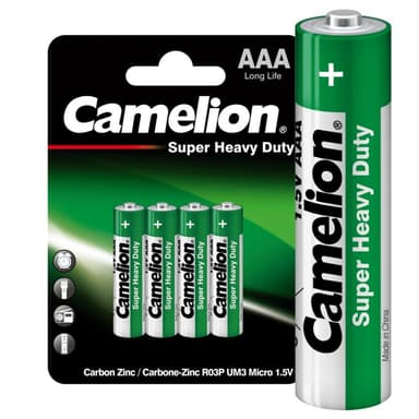 Batareya yaşıl AAA4 Camelion