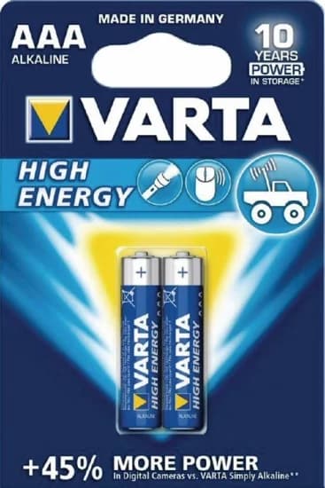 Батарея длинная мощность AAA2 Vanta