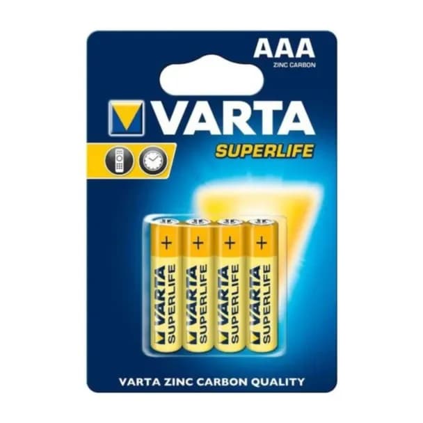 Batareya Superlife AAA4 Varta