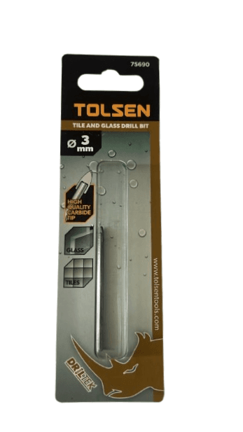 3mm Tolsen for Sverlo Glass