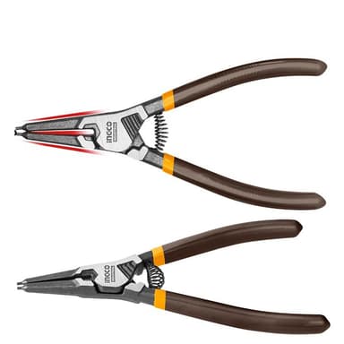 HIMBER OVERGER PLIERS Плоский нос (261801) 180 мм Ingco HCCP261801
