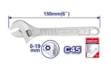Razvadnoy Key 150mm 6 "EMTOP