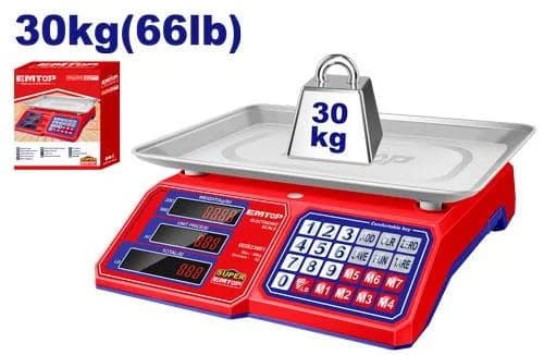 Electronic scales 30kg emtop eese23001