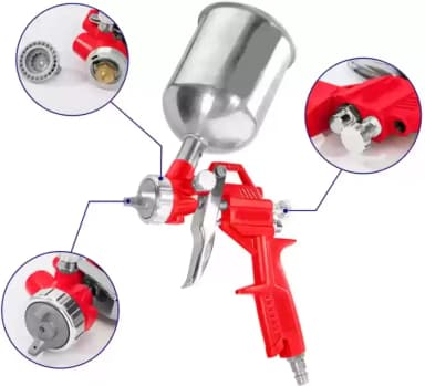 Spray paint pistol 400cc emtop EASG04001