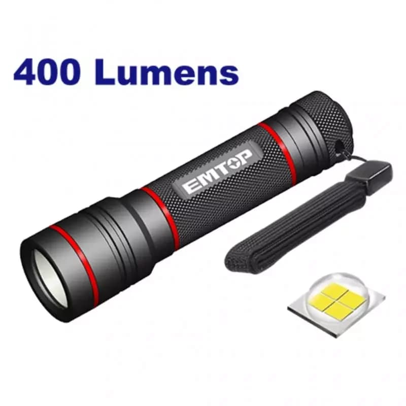 Flashlight 400lum Emtop EFLG3AAA05