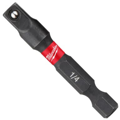 Adapter tip square 1/4 hex 1/4 milwaukee 4932471826