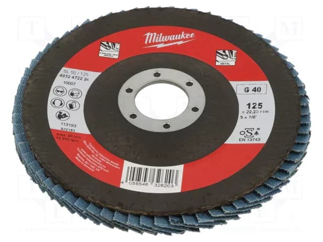 Диск с шлифованием 125 мм G40 Milwaukee 4932472224